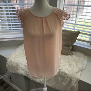 Philosophy Blush Chiffon Top